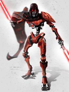 VideoGameArt_CloneWarsRH_SaberDroid02_JeremyLove