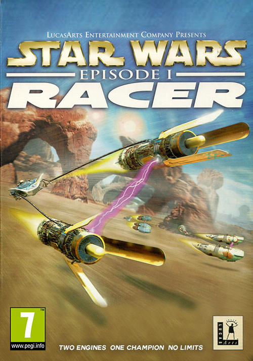 locandina originale di Star Wars Episode I: Racer