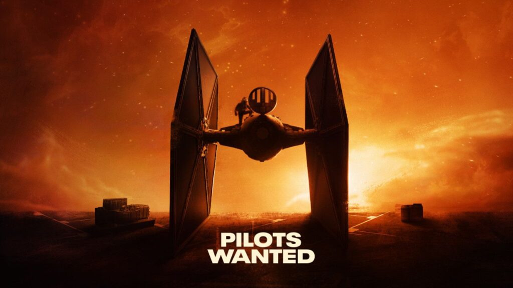 Uno dei poster del gioco Star Wars Squadrons