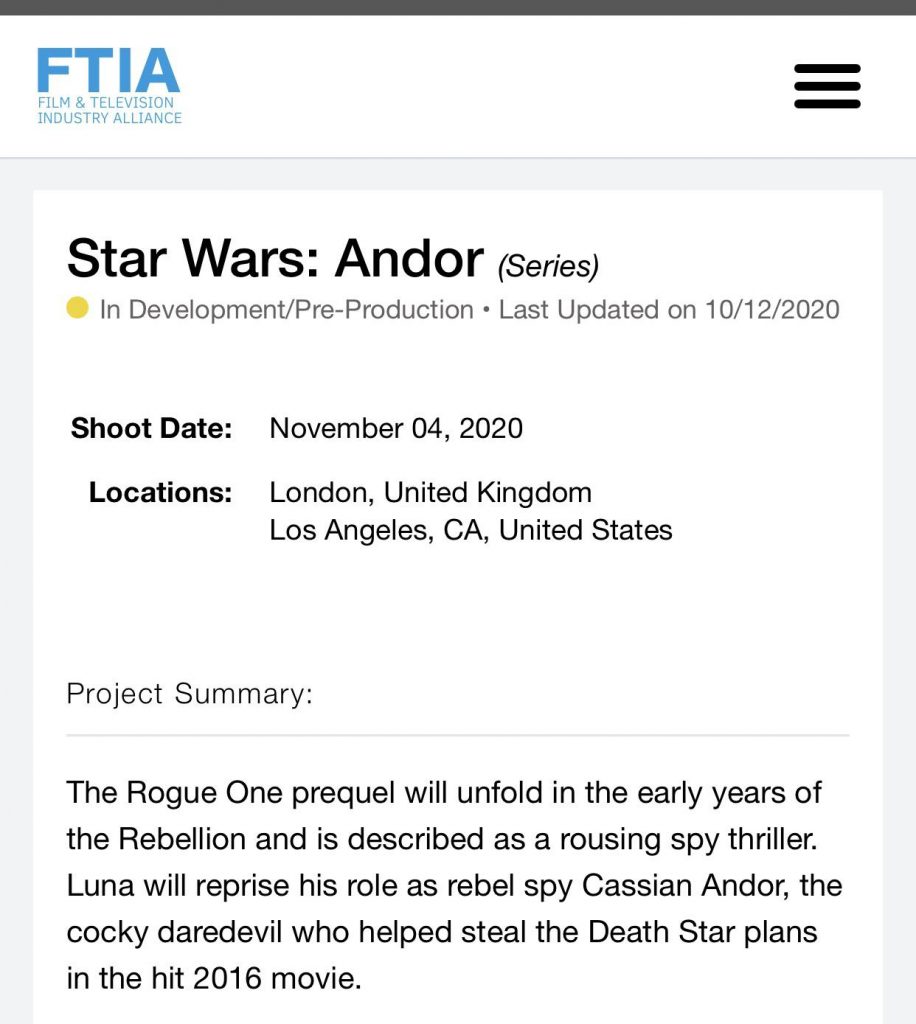 Star Wars Andor
