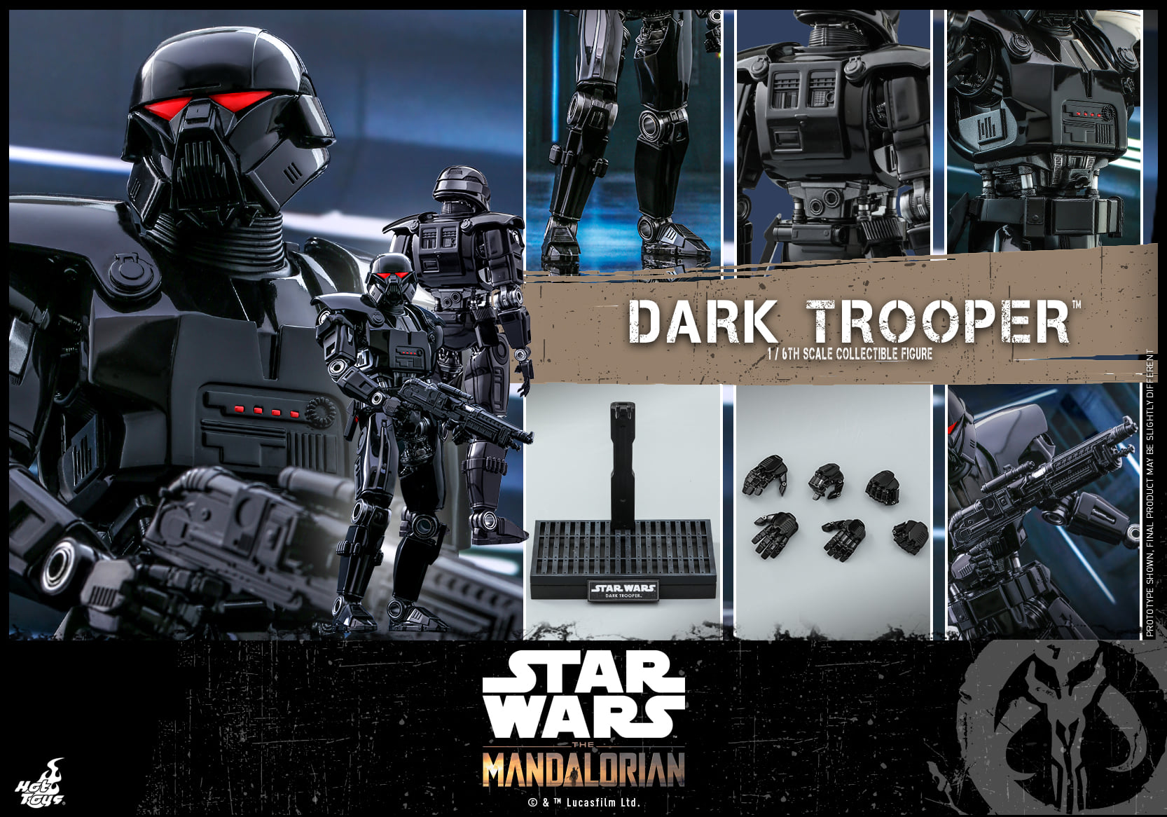dark troopers hot toys