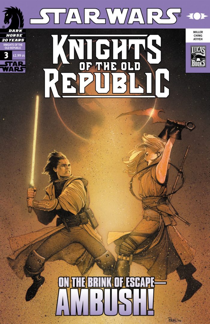 Star Wars Epic Knights of the Old Republic copertina