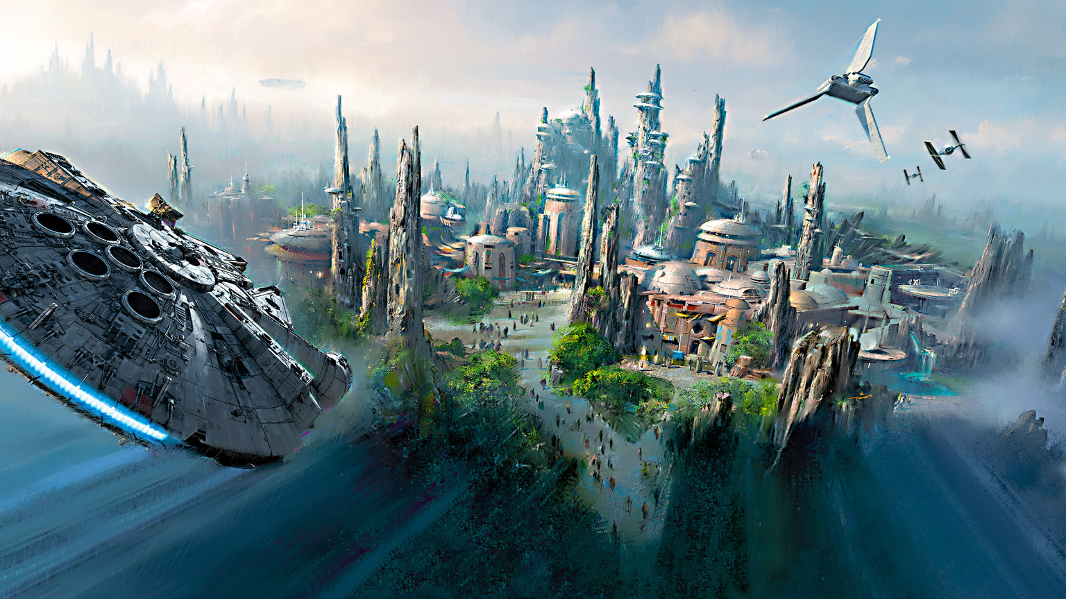 the art of star wars galaxy's edge
