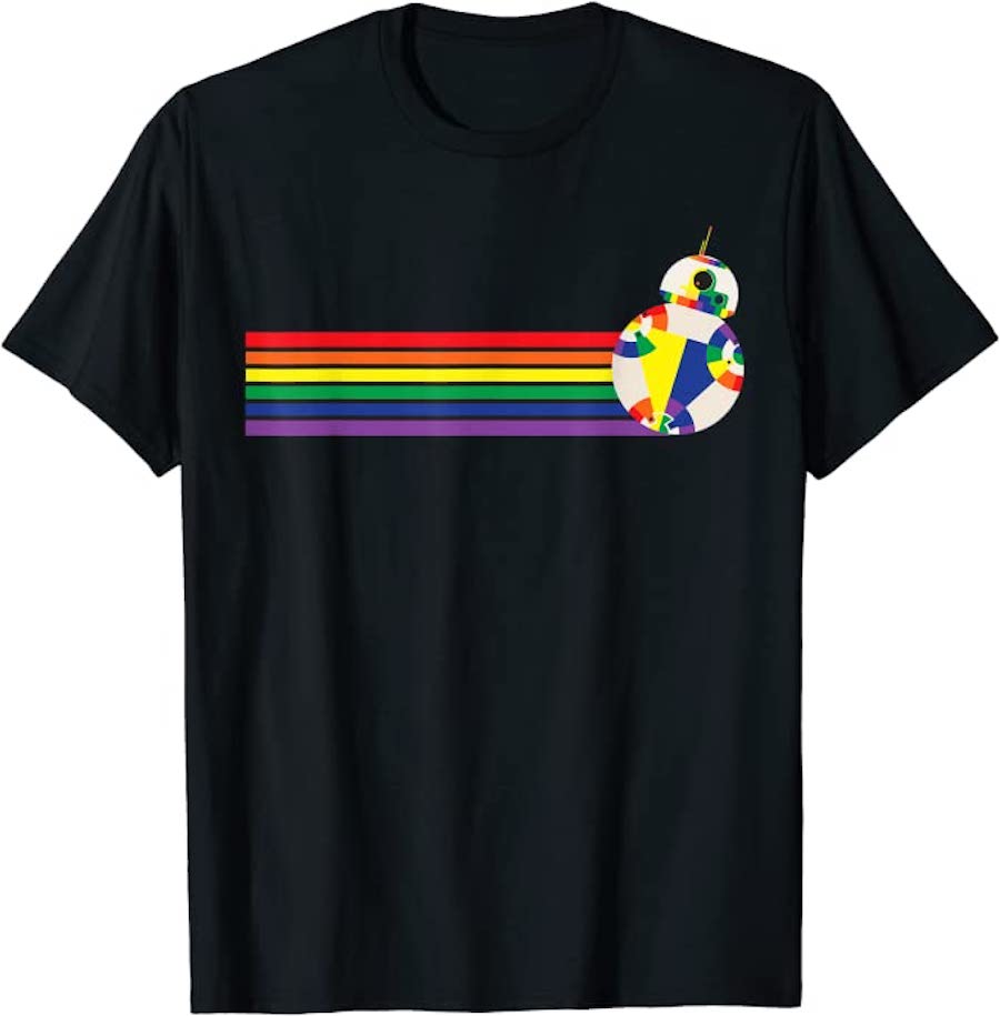 Star Wars Pride Month t-shirt BB-8