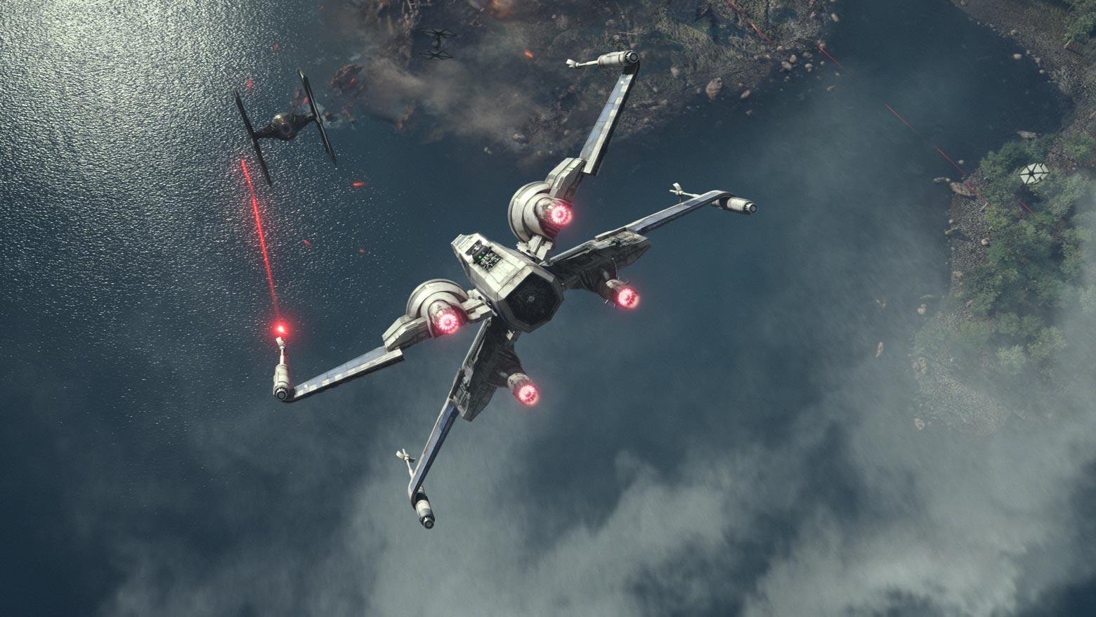 Star Wars X-Wing vs TIE-fighter