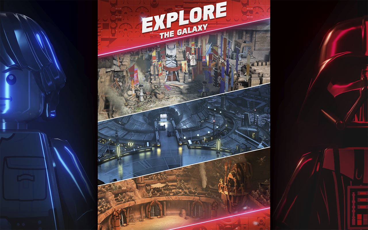 LEGO Star Wars Battles ambientazioni