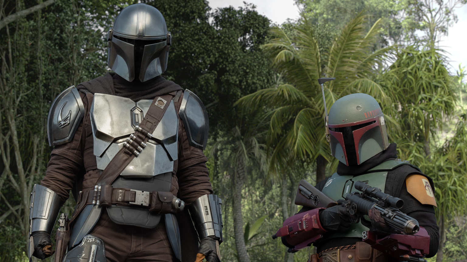 The Mandalorian 2 Din Djarin e Boba Fett