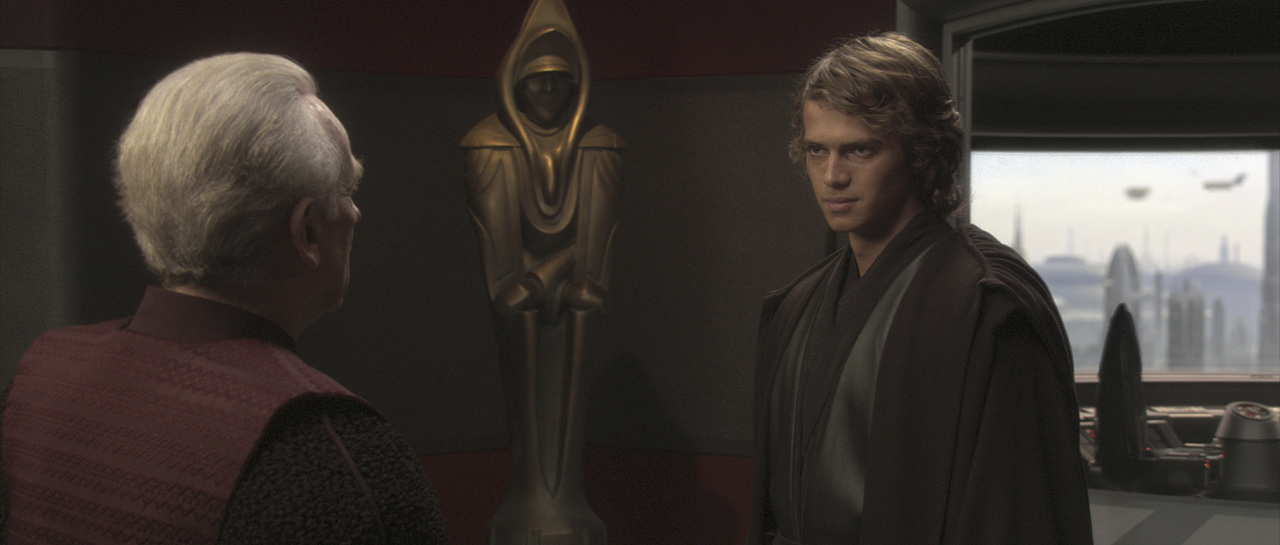 Statue ufficio Palpatine