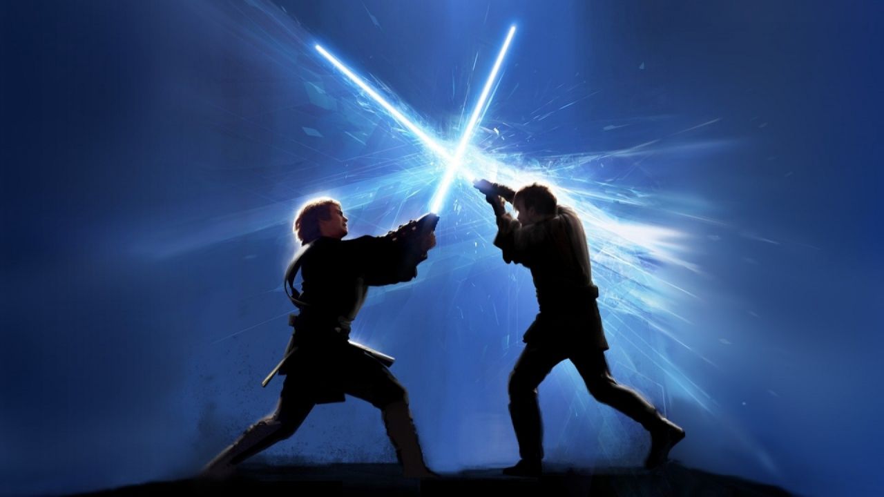 Obi Wan Kenobi contro Darth Vader