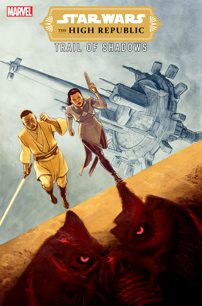 The High Republic Trail of Shadows variant cover di David Lòpez