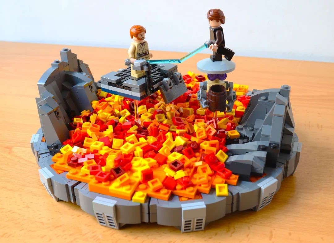 LEGO Star Wars - La Saga degli Skywalker - il duello tra Obi-Wan Kenobi e Anakin