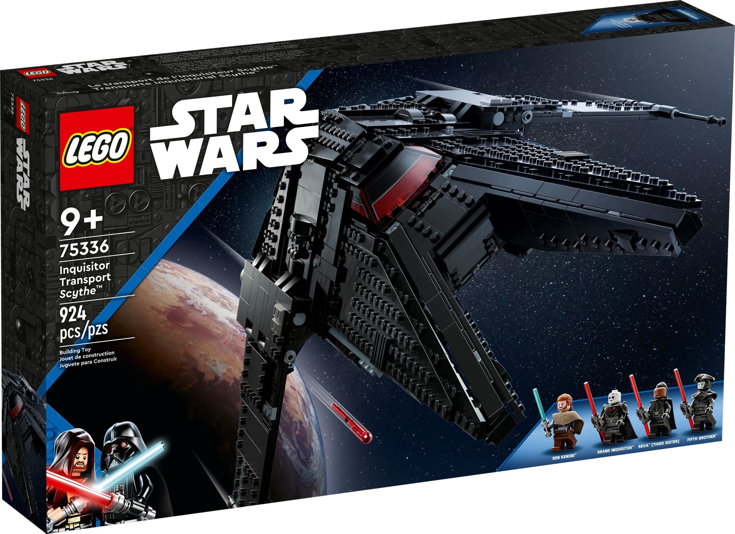 LEGO Star Wars - set 75336 Trasporto dell'Inquisitore Scythe