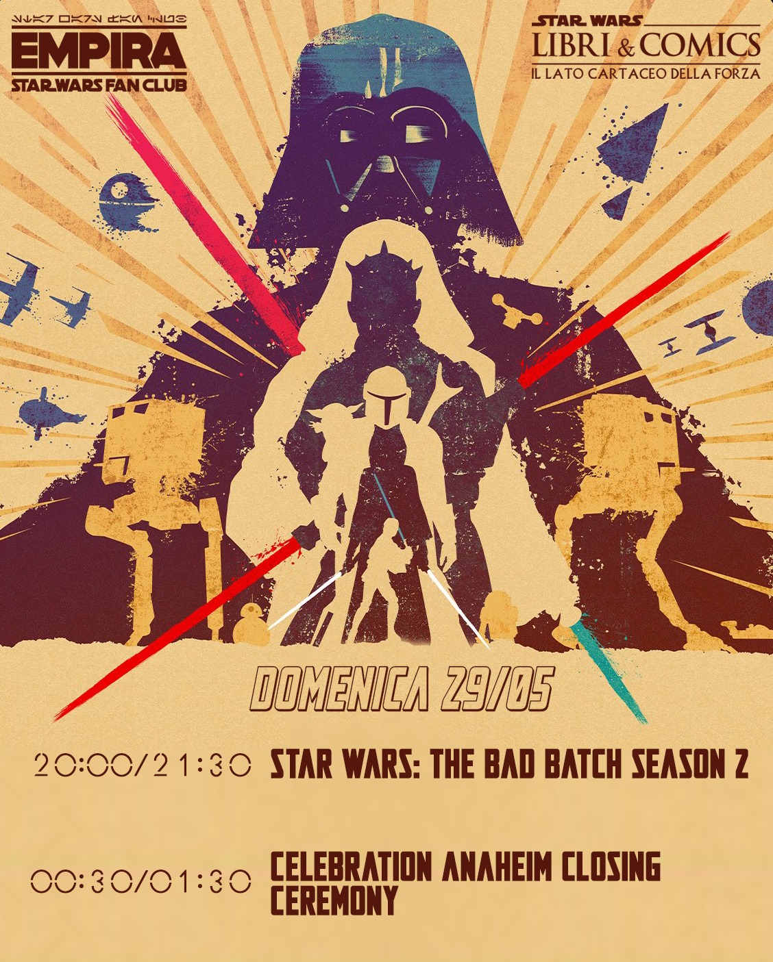 Star Wars Celebration, programma di domenica