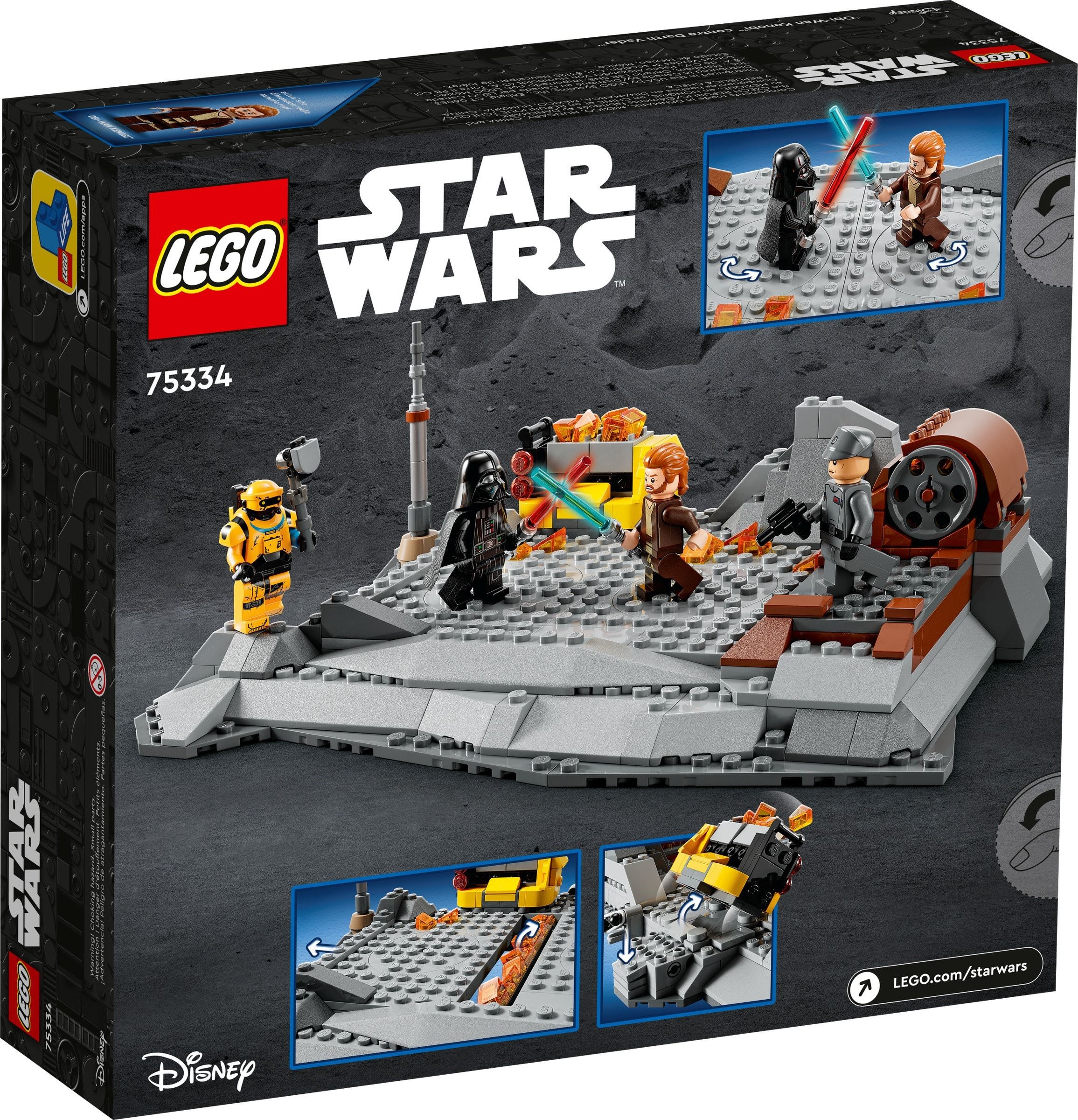 LEGO Star Wars - 75334 - Obi-Wan Kenobi VS Darth Vader