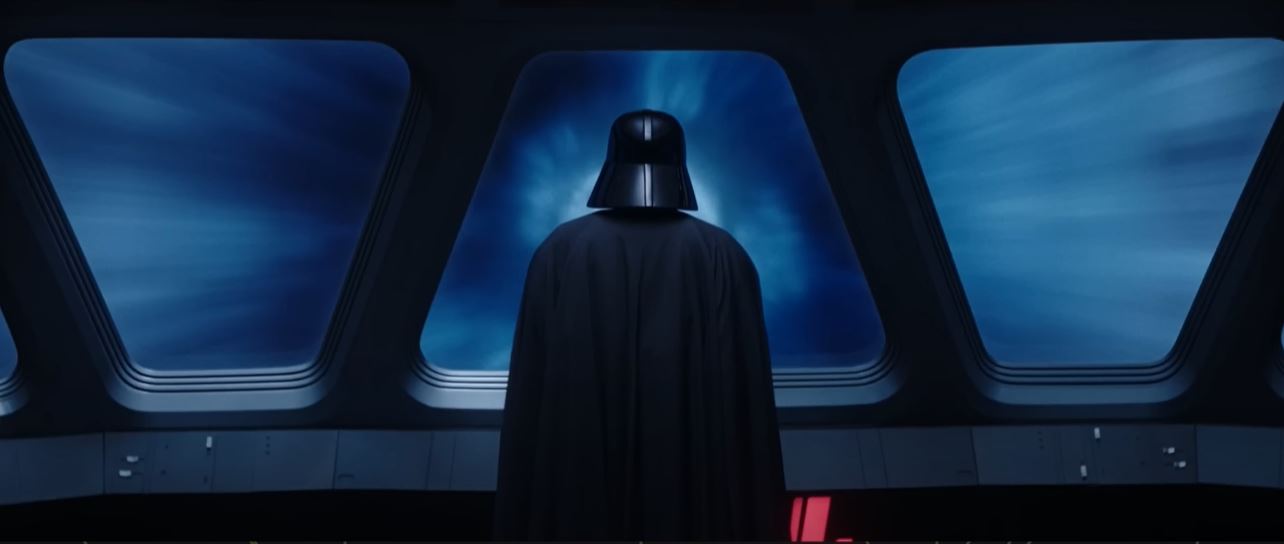 Darth Vader sullo Star Destroyer