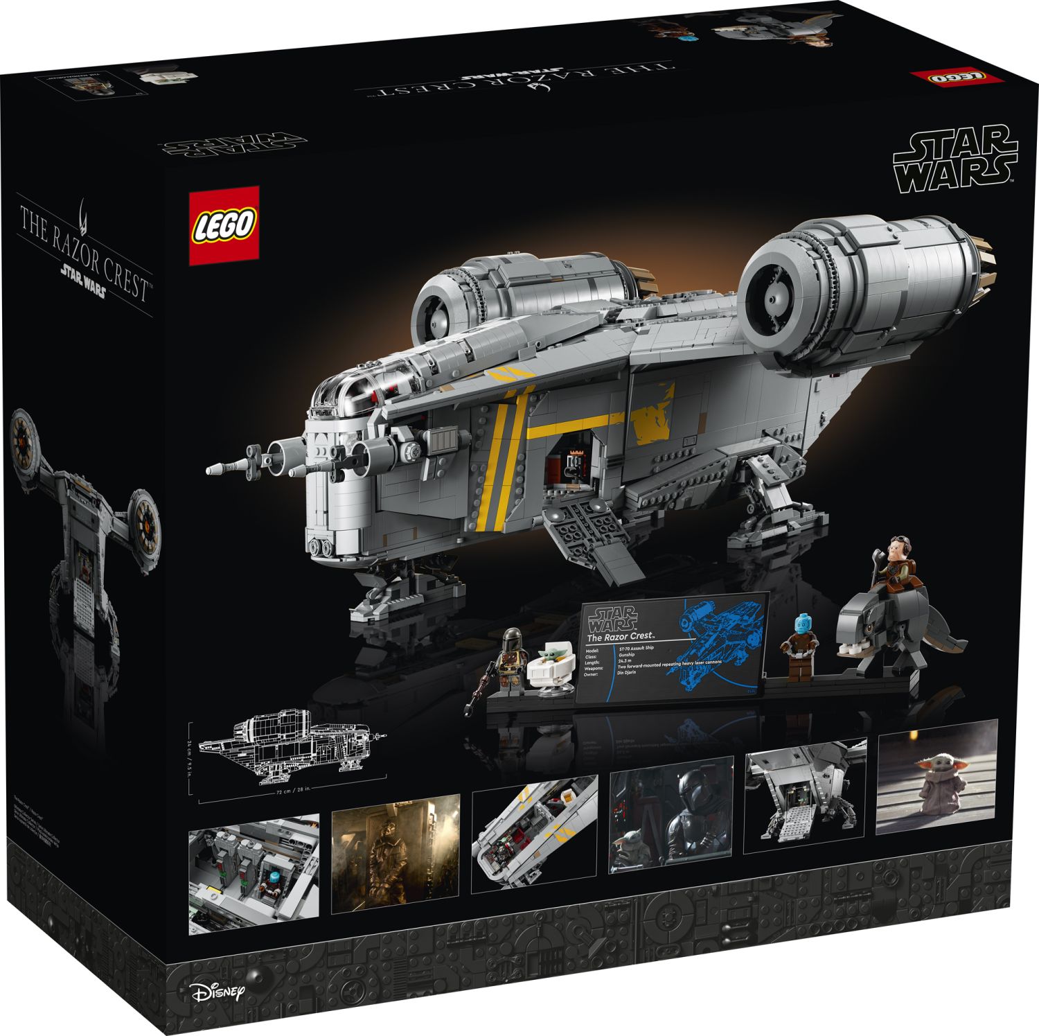 set LEGO Star Wars UCS - 75331 - The Razor Crest