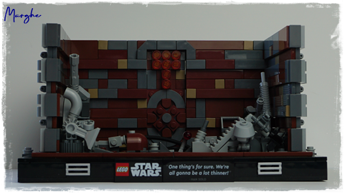 LEGO STAR WARS 75339 DEATH STAR TRASH COMPACTOR DIORAMA