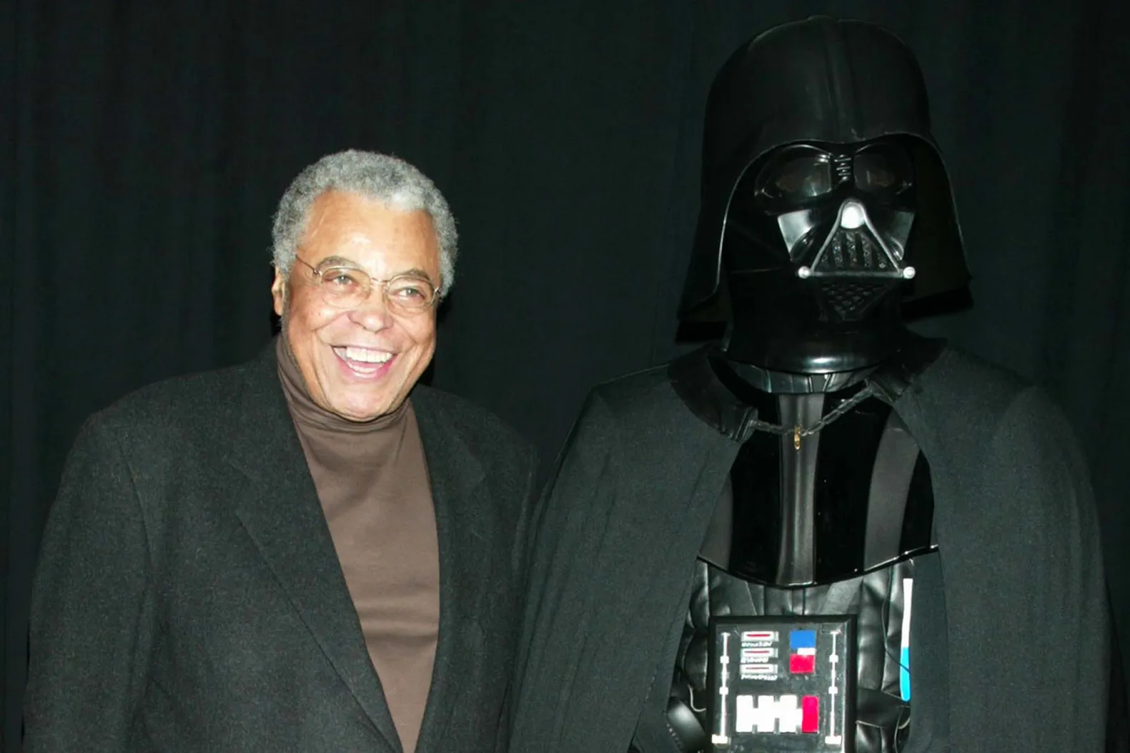 James Earl Jones con Darth Vader