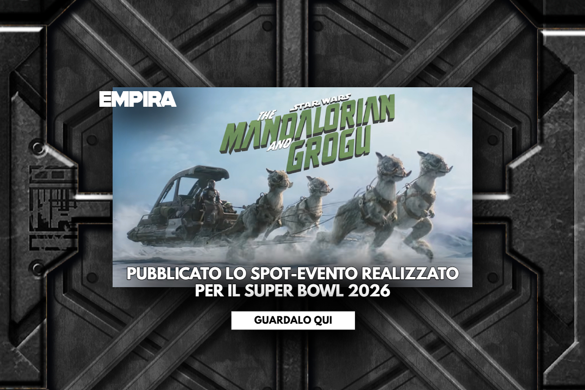 MANDALORIAN GROGU SUPERBOWL empira sito